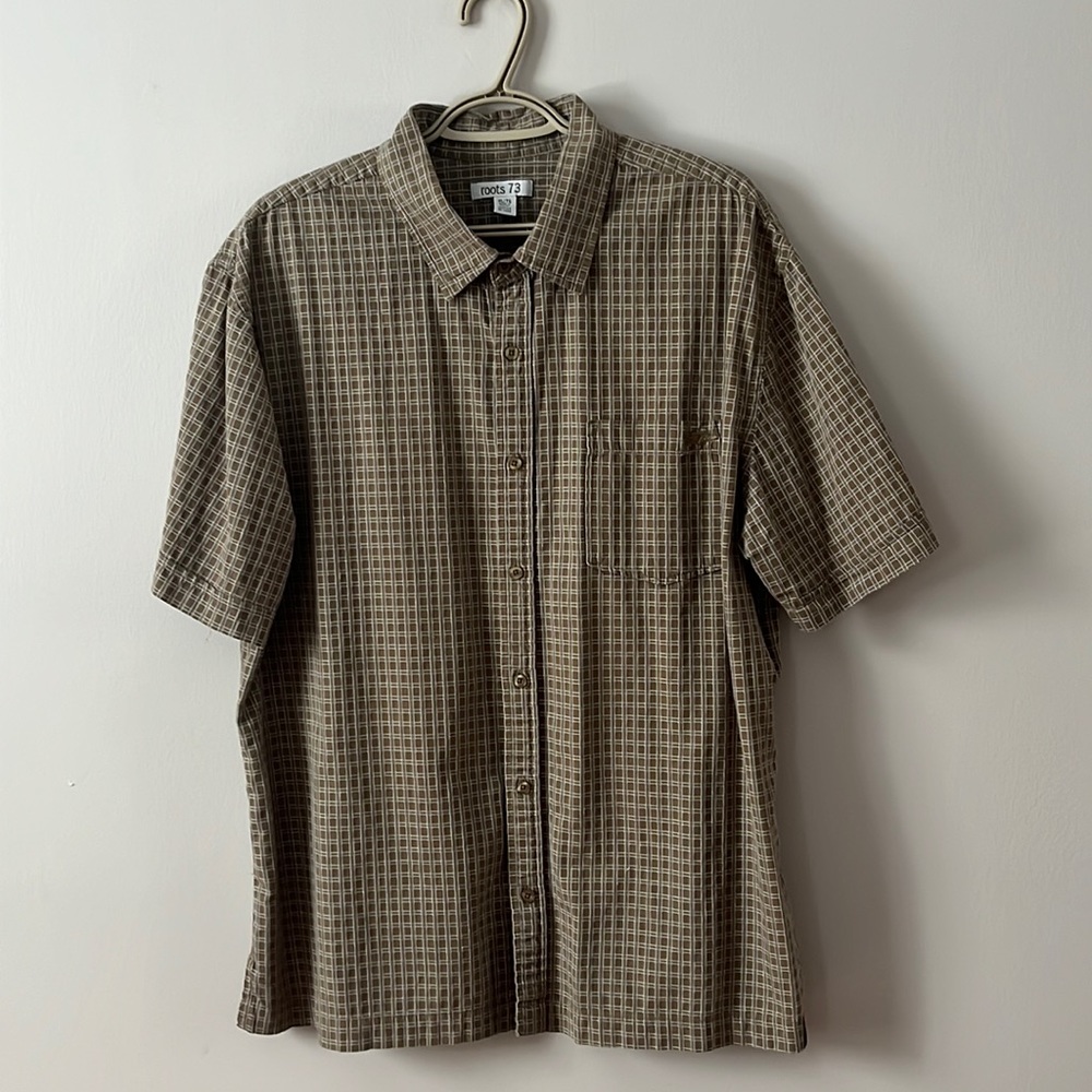 Men’s Roots73 Short Sleeve Button Up Shirt